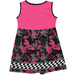 WOO Officially Licensed by Vive La Fete Checker Pink Tank Dress - Vive La Fête - Online Apparel Store