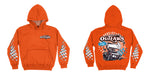 WOO Officially Licensed by Vive La Fete Sprint Cars Orange Hoodie - Vive La Fête - Online Apparel Store