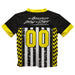 WOO Officially Licensed by Vive La Fete Black & Yellow Football Jersey - Vive La Fête - Online Apparel Store