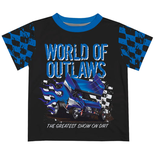 WOO Officially Licensed by Vive La Fete Blue & Black T-Shirt