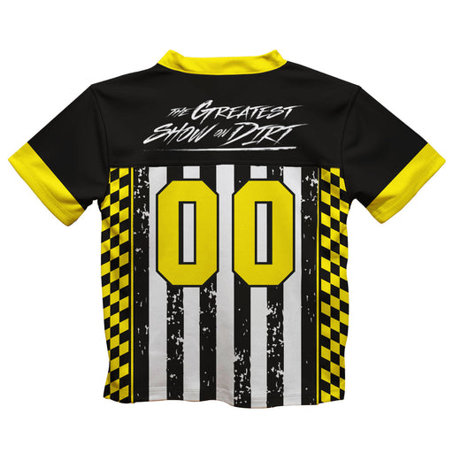 WOO Officially Licensed by Vive La Fete Black & Yellow Men Football Jersey - Vive La Fête - Online Apparel Store