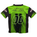 WOO Officially Licensed by Vive La Fete Halftones Green & Black Men Football Jersey - Vive La Fête - Online Apparel Store