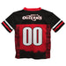 WOO Officially Licensed by Vive La Fete Black Dirtt & Red Men Football Jersey - Vive La Fête - Online Apparel Store