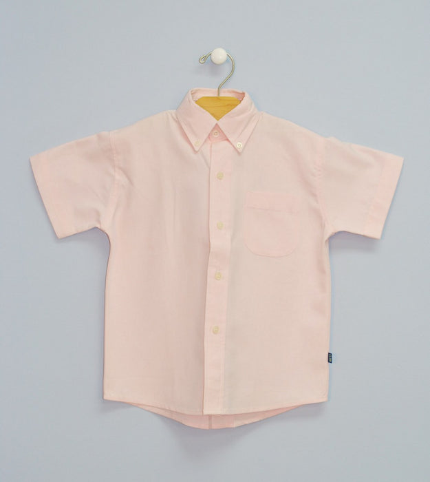 Pink Oxford Button Down Shirt