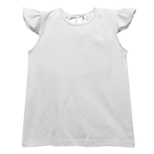 White Angel Wing Knit Girls Top