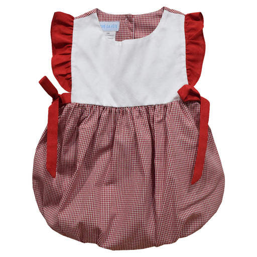 Red Gingham Girls Bubble