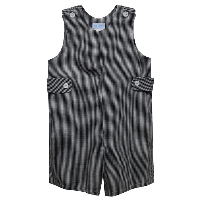Black Gingham Boys Jon Jon