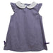 Purple Gingham A Line Dress