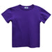 Purple Knit Short Sleeve Boys Tee Shirt
