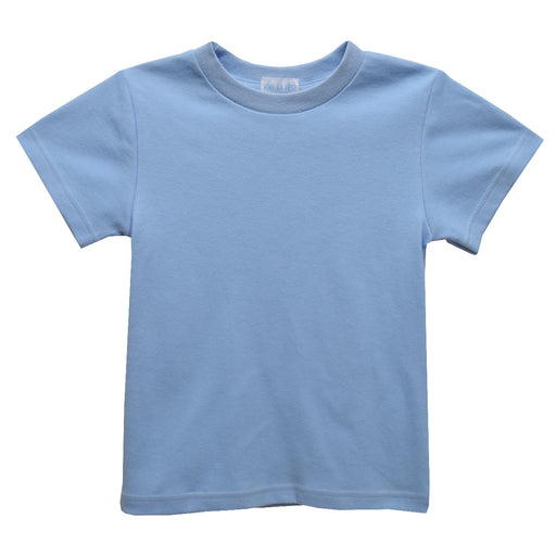 Light Blue Knit Short Sleeve Boys Tee Shirt