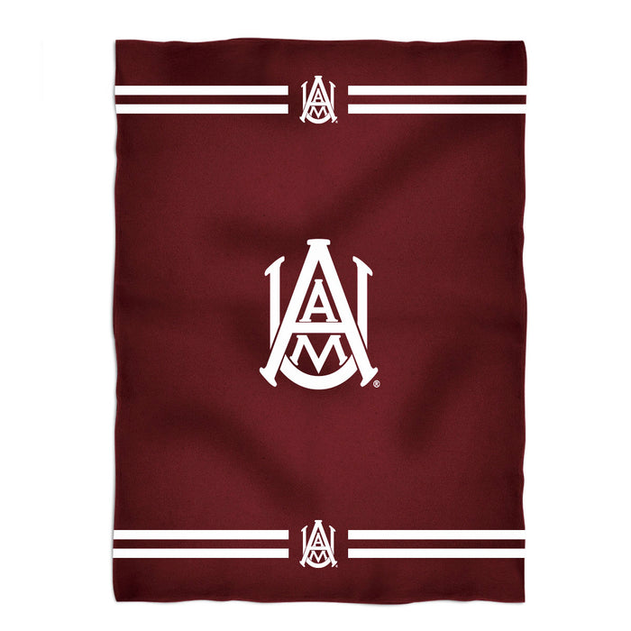 Alabama A&M Bulldogs Blanket Maroon - Vive La Fête - Online Apparel Store