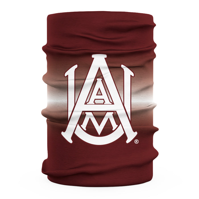 Alabama A&M Bulldogs Neck Gaiter Degrade Maroon and White - Vive La Fête - Online Apparel Store