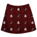 Alabama A&M Bulldogs Skirt Maroon All Over Logo - Vive La Fête - Online Apparel Store