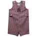 Alabama AM Bulldogs Embroidered Maroon Gingham Boys Jon Jon