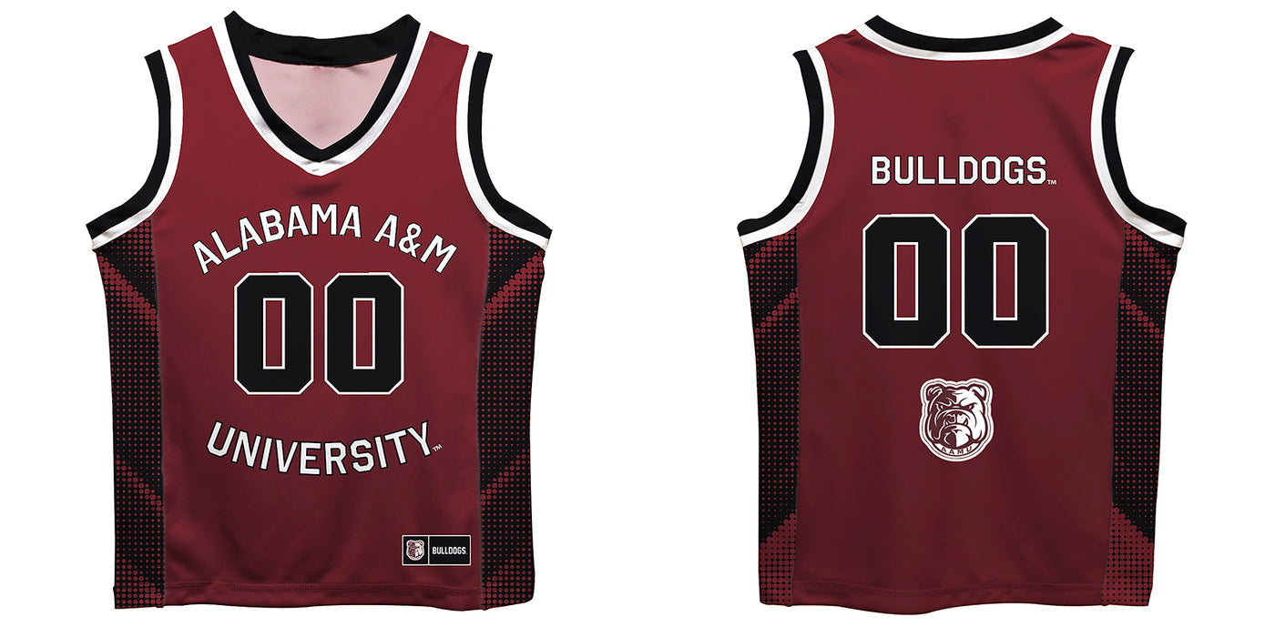 Alabama A&M Bulldogs Vive La Fete Game Day Maroon Boys Fashion Basketball Top - Vive La Fête - Online Apparel Store