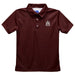Alabama A&M Bulldogs Embroidered Maroon Short Sleeve Polo Box Shirt