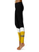 ASU Hornets Vive la Fete Game Day Collegiate Ankle Color Block Women Black Gold Yoga Leggings - Vive La Fête - Online Apparel Store