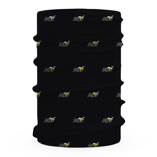 Alabama State Hornets Vive La Fete All Over Logo Game Day  Collegiate Face Cover Soft 4-Way Stretch Two Ply Neck Gaiter - Vive La Fête - Online Apparel Store