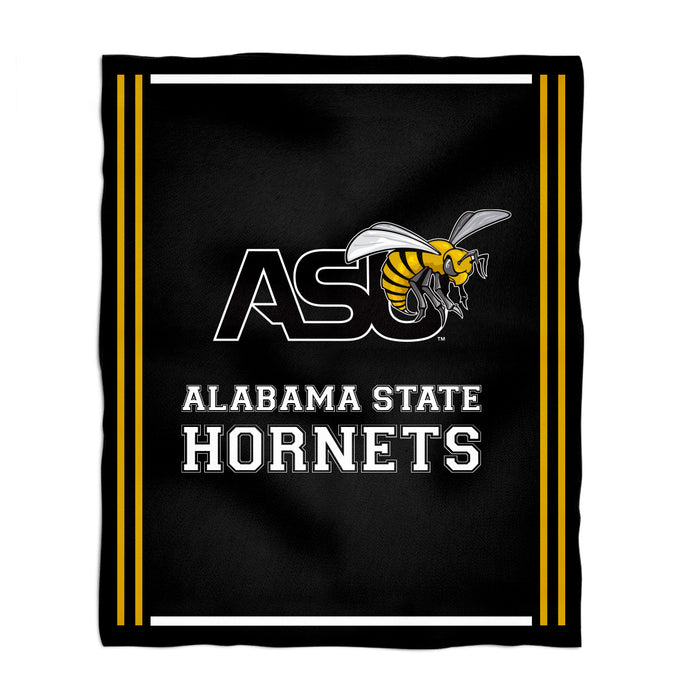 Alabama State Hornets Vive La Fete Kids Game Day Black Plush Soft