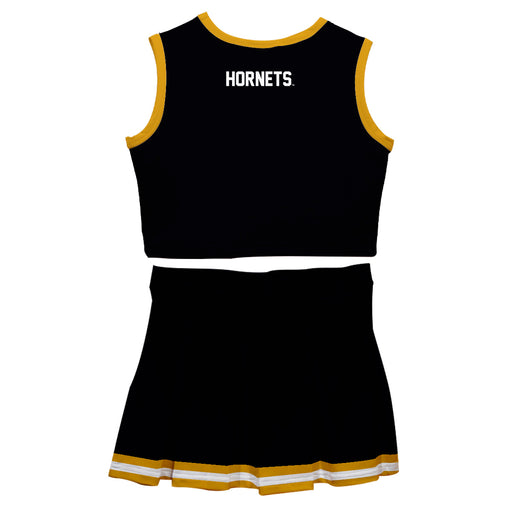 Alabama State Hornets Vive La Fete Game Day Black Sleeveless Cheerleader Set - Vive La Fête - Online Apparel Store