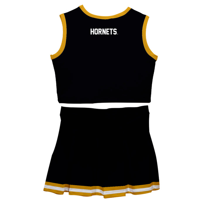 Alabama State Hornets Vive La Fete Game Day Black Sleeveless Cheerleader Set - Vive La Fête - Online Apparel Store