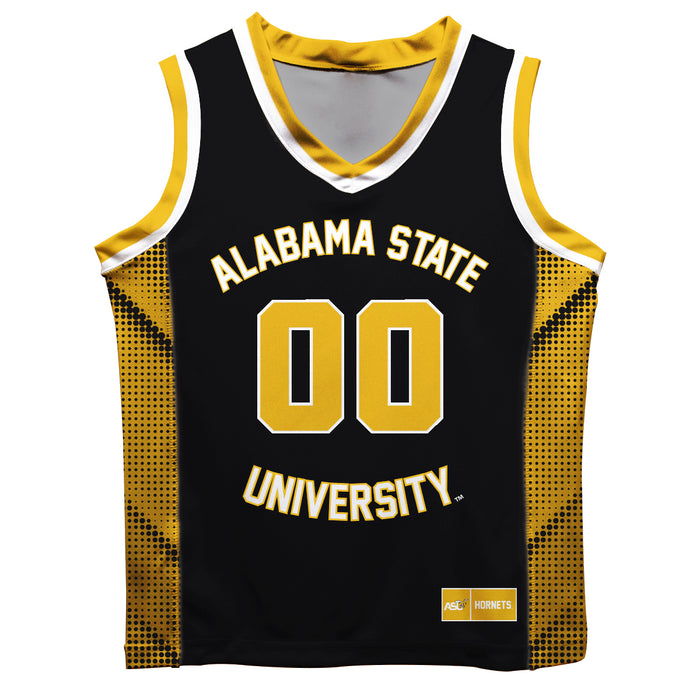 Alabama State Hornets Vive La Fete Game Day Gold Boys Fashion Basketball Top