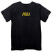 Alabama State Hornets  Embroidered Black knit Short Sleeve Boys Tee Shirt