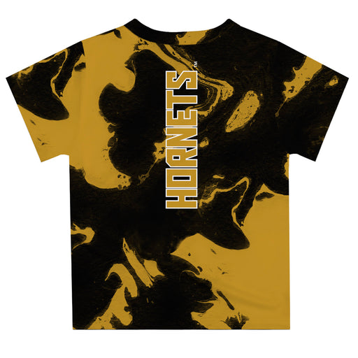 Alabama State Hornets Vive La Fete Marble Boys Game Day Gold Short Sleeve Tee - Vive La Fête - Online Apparel Store