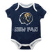 University of Arkansas at Fort Smith Lions Vive La Fete Infant Game Day Navy Short Sleeve Onesie New Fan Mascot Bodysuit - Vive La Fête - Online Apparel Store