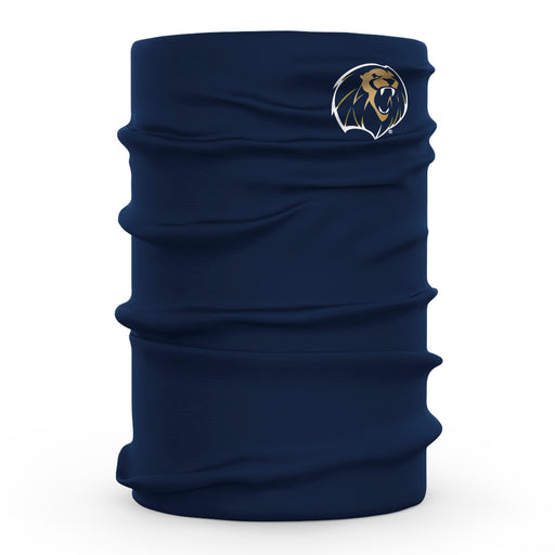 University of Arkansas at Fort Smith Lions Vive La Fete Navy Collegiate Logo Face Cover Soft 4 Way Stretch Neck Gaiter - Vive La Fête - Online Apparel Store