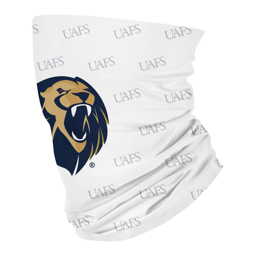 University of Arkansas at Fort Smith Lions Vive La Fete All Over Logo Collegiate Soft 4 Way Stretch Neck Gaiter - Vive La Fête - Online Apparel Store