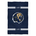 Arkansas Fort Smith UAFS Lions Vive La Fete Game Day Absorvent Premium Navy Beach Bath Towel 51 x 32" Logo and Stripes" - Vive La Fête - Online Apparel Store