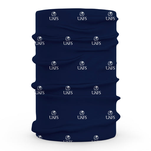 Arkansas Fort Smith UAFS Lions All Over Logo Game Day Collegiate Face Cover Soft 4-Way Stretch Two Ply Neck Gaiter - Vive La Fête - Online Apparel Store