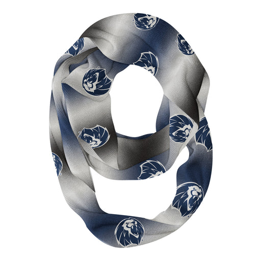Arkansas Fort Smith UAFS Lions Vive La Fete All Over Logo Game Day Collegiate Women Ultra Soft Knit Infinity Scarf