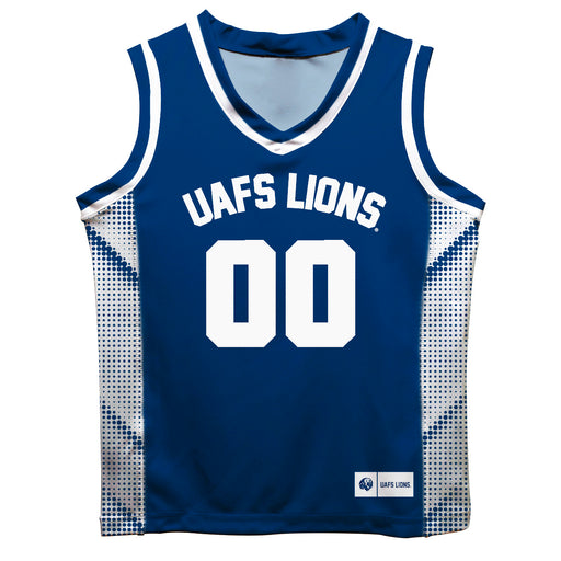 University of Arkansas at Fort Smith Lions Vive La Fete Game Day Navy Boys Fashion Basketball Top