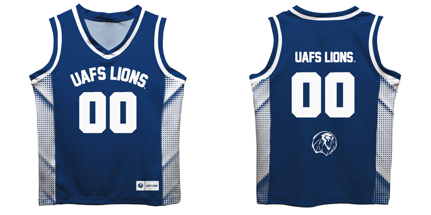 University of Arkansas at Fort Smith Lions Vive La Fete Game Day Navy Boys Fashion Basketball Top - Vive La Fête - Online Apparel Store