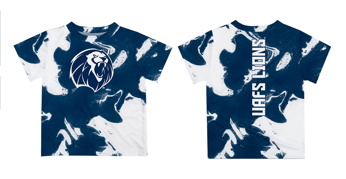 University of Arkansas at Fort Smith Lions Vive La Fete Marble Boys Game Day Navy Short Sleeve Tee - Vive La Fête - Online Apparel Store