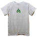 University of Arkansas Monticello Boll Weevils Embroidered White Short Sleeve Boys Tee Shirt