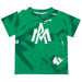 University of Arkansas Monticello UAM Boll Weevils Vive La Fete Boys Game Day Green Short Sleeve Tee Paint Brush