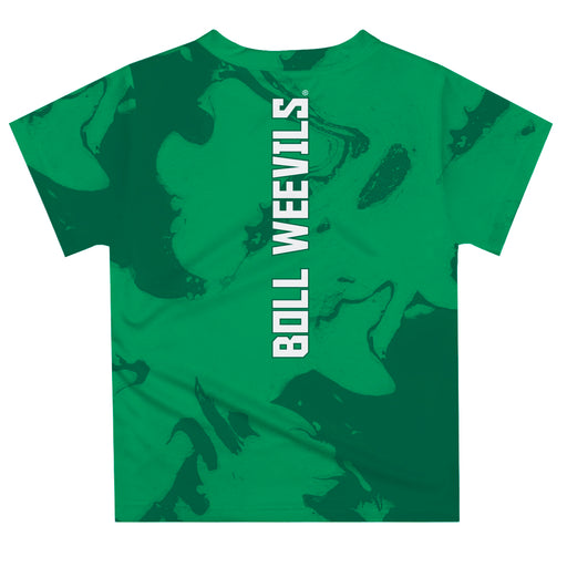 University of Arkansas Monticello UAM Boll Weevils Vive La Fete Marble Boys Game Day Green Short Sleeve Tee - Vive La Fête - Online Apparel Store