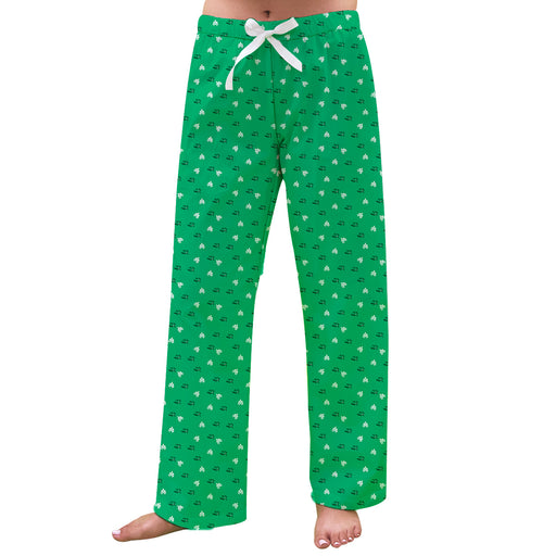 University of Arkansas Monticello Boll Weevils Vive La Fete Game Day All Over Logo Women Green Lounge Pants