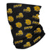 UAPB University of Arkansas Pine Bluff Goden Lions Vive La Fete All Over Logo Collegiate Soft 4 Way Stretch Neck Gaiter - Vive La Fête - Online Apparel Store