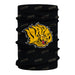 UAPB University of Arkansas Pine Bluff Goden Lions Vive La Fete All Over Logo Collegiate Soft 4 Way Stretch Neck Gaiter - Vive La Fête - Online Apparel Store