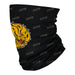 UAPB University of Arkansas Pine Bluff Goden Lions Vive La Fete All Over Logo Collegiate Soft 4 Way Stretch Neck Gaiter - Vive La Fête - Online Apparel Store