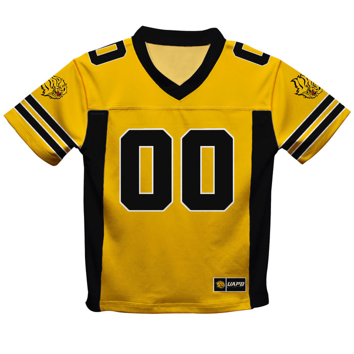 UAPB University of Arkansas Pine Bluff Golden Lions Vive La Fete Game Day Gold Boys Fashion Football T-Shirt