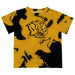 UAPB University of Arkansas Pine Bluff Golden Lions Vive La Fete Marble Boys Game Day Gold Short Sleeve Tee
