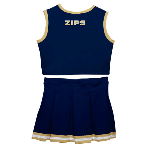 Akron Zips Vive La Fete Game Day Blue Sleeveless Cheerleader Set - Vive La Fête - Online Apparel Store