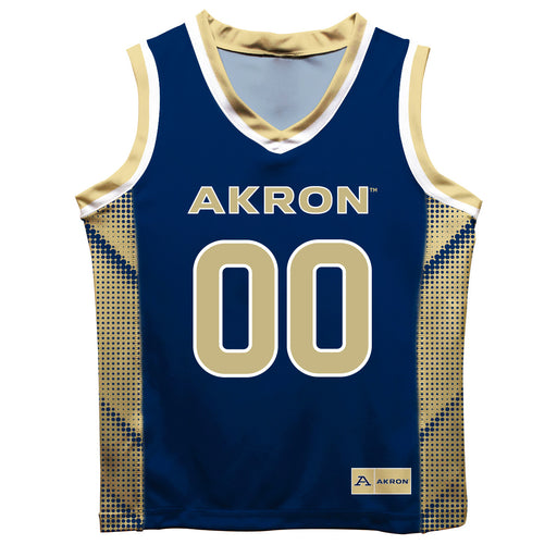 Akron Zips Vive La Fete Game Day Blue Boys Fashion Basketball Top