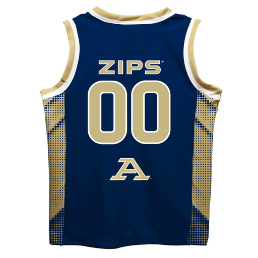 Akron Zips Vive La Fete Game Day Blue Boys Fashion Basketball Top - Vive La Fête - Online Apparel Store