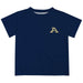 Akron Zips Hand Sketched Vive La Fete Impressions Artwork Boys Blue Short Sleeve Tee Shirt